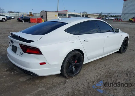 2016 Audi A7 3.0T Premium Plus z USA, uszkodzony, nr VIN WAU2GAFC2GN013743